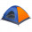 Палатка туристическая &quot;Ангара-3&quot; однослойная трехместная (сине-оранжевый)